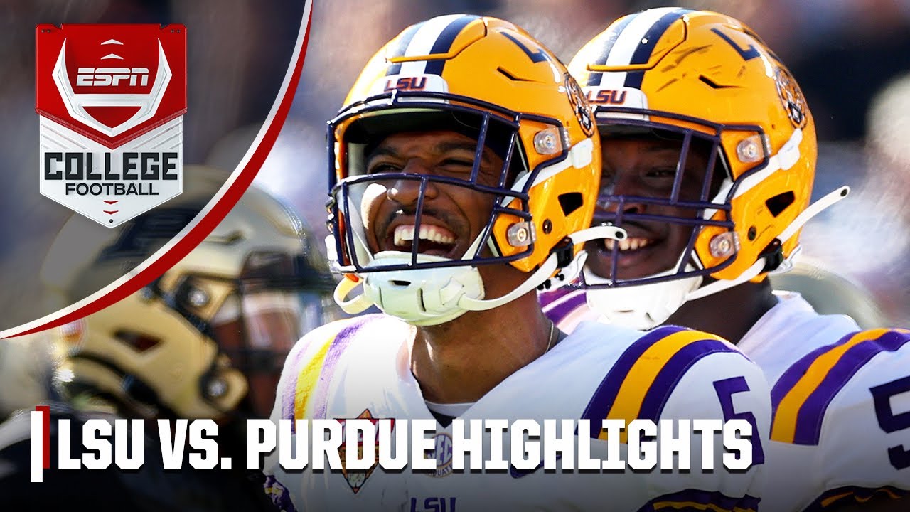 Citrus Bowl: LSU Tigers vs. Purdue Boilermakers | Full Game Highlights