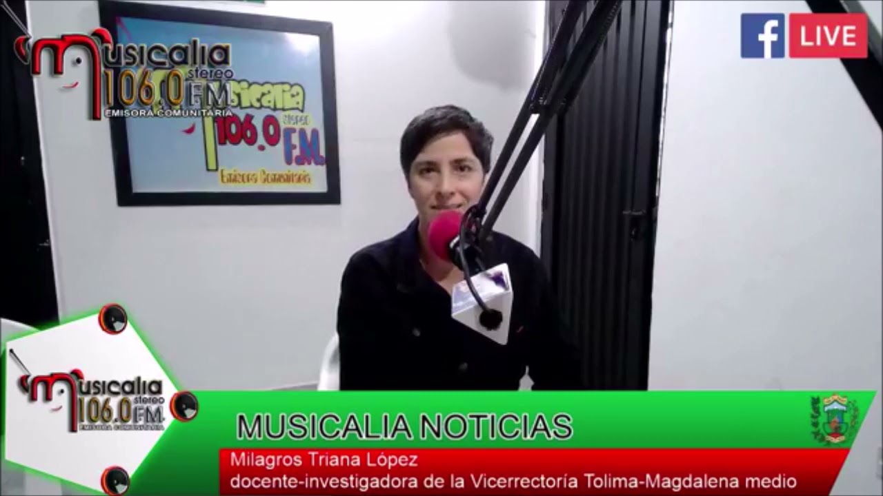 Entrevista emisora Musicalia (Planadas) a Milagros Triana. Septiembre 2021