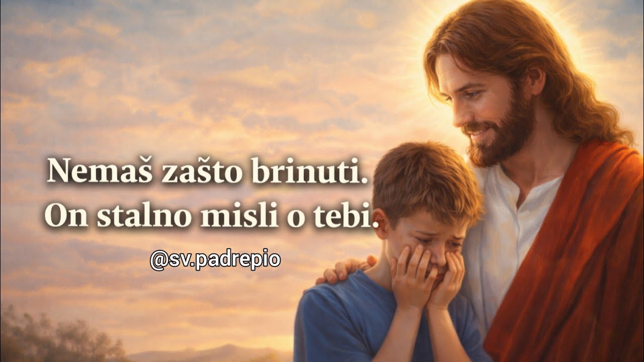 Nemaš zašto brinuti. On stalno misli o tebi