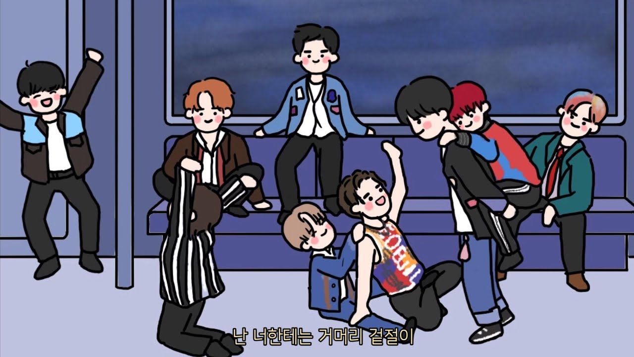 [펜타곤] 빛나리 + 봄눈 (Drawing MV)