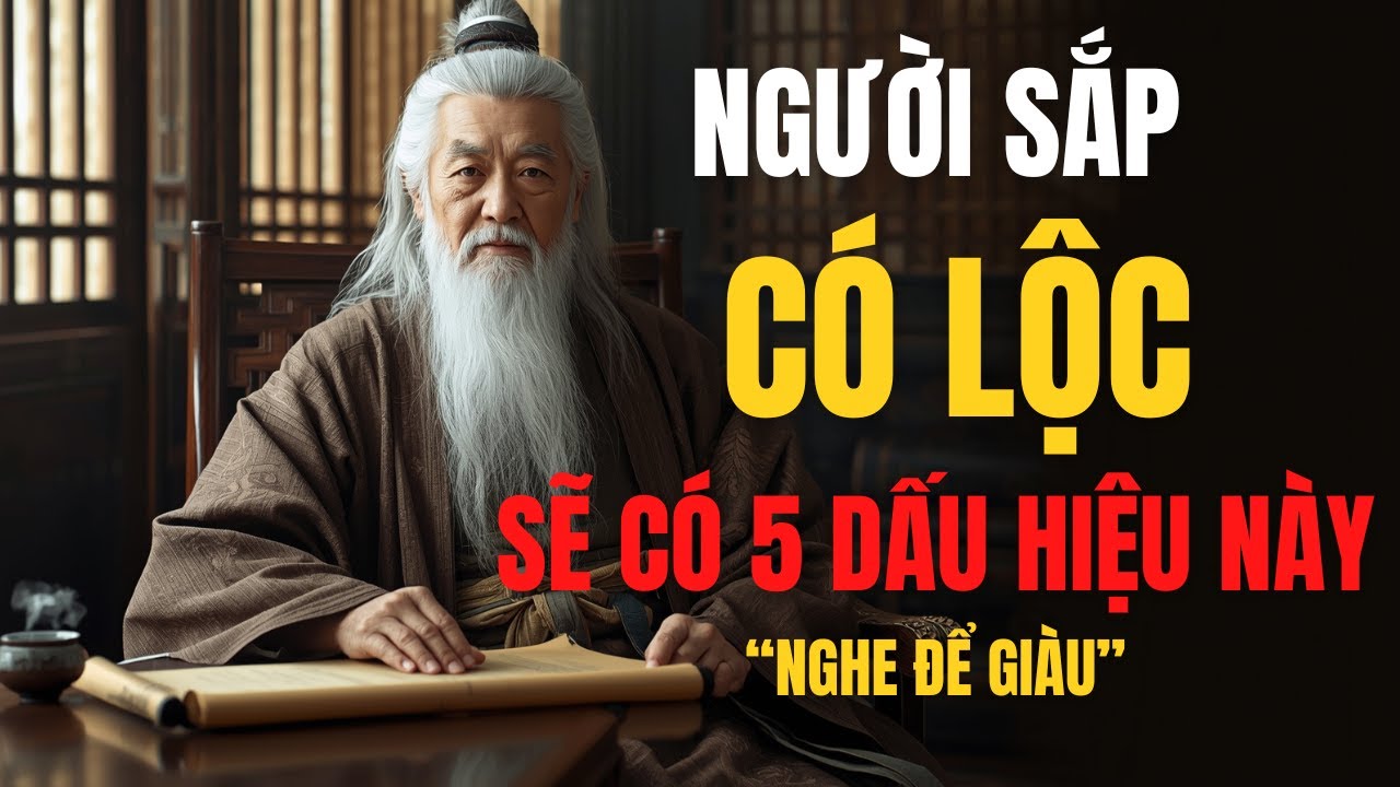 CỔ NHÂN TIẾT LỘ: Người Sắp Có LỘC Sẽ Có 5 DẤU HIỆU Này – Ai Đang Gặp, Trời Đang CHỌN|Tư Duy Cổ Nhân