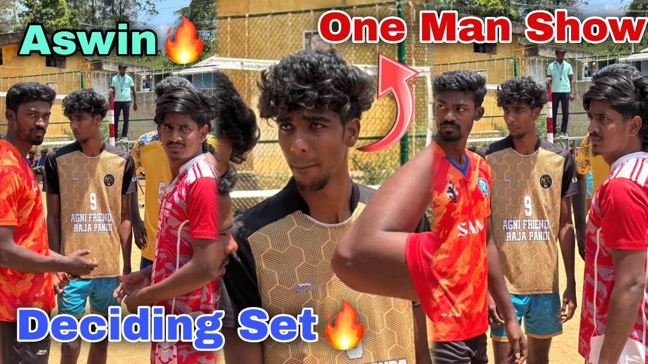 Deciding Set 🔥 Grand Final 🤩 Pollachi 🆚 Thirupur ‼️ Manoj One Man Show 🔥🤩#viral#video 