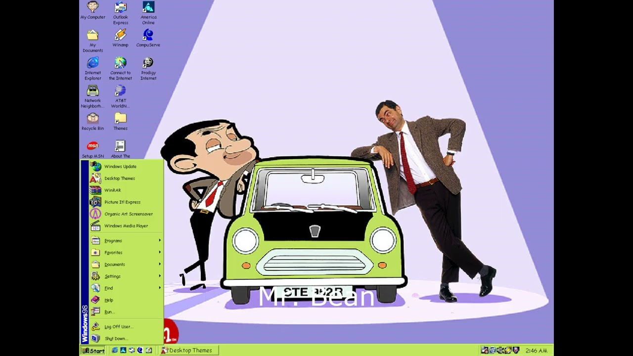 Windows 98 Plus! Themes Sounds Startup and Shutdown V2, Microsoft Plus! 98 and Octavio's Gaitan