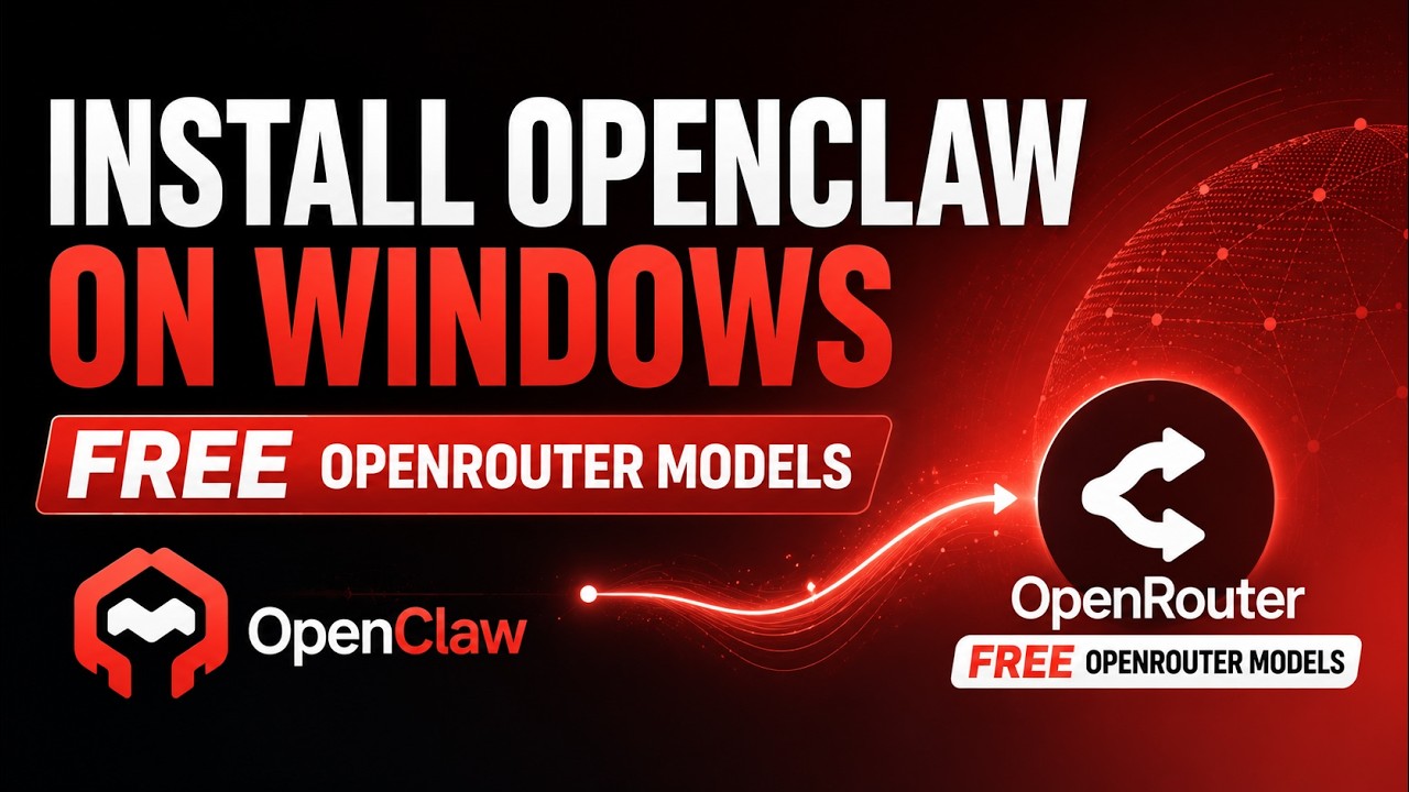 Как установить OpenClaw на Windows с БЕСПЛАТНЫМИ моделями OpenRouter