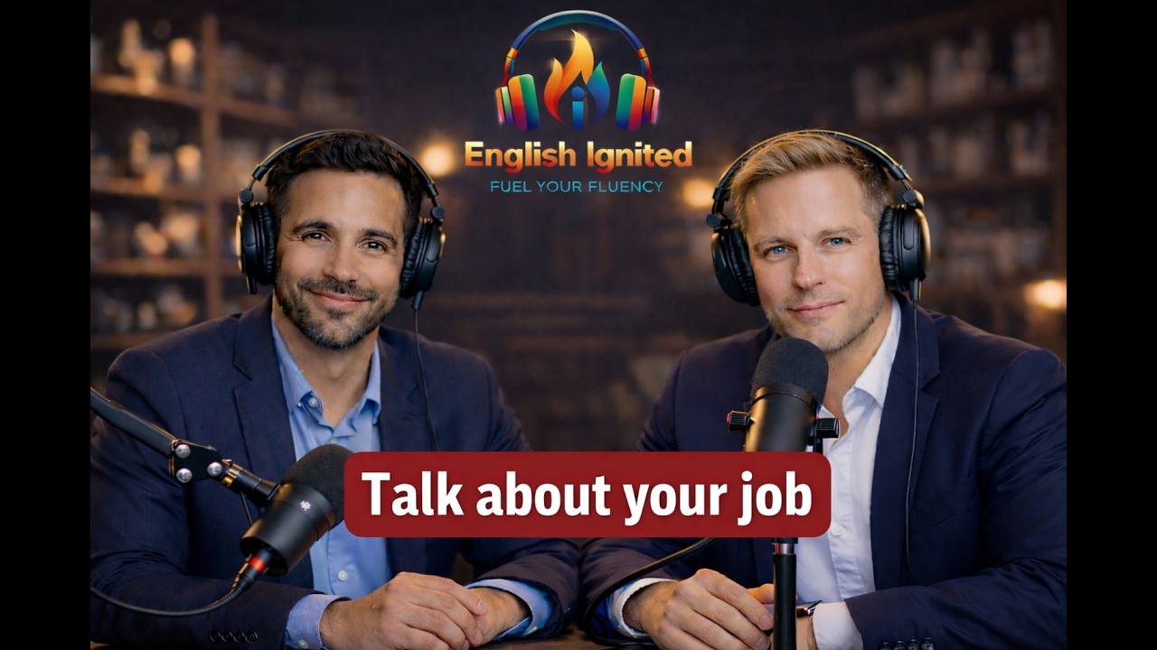 How to Talk About Your Job in English | Real Life English Podcast for Beginners