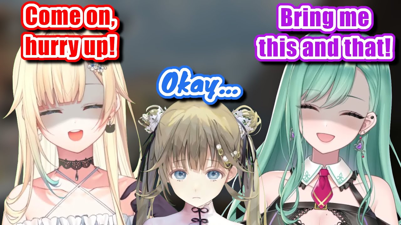 Lisa Gets Bullied by Beni and Ema With Cute Voice [VSPO]