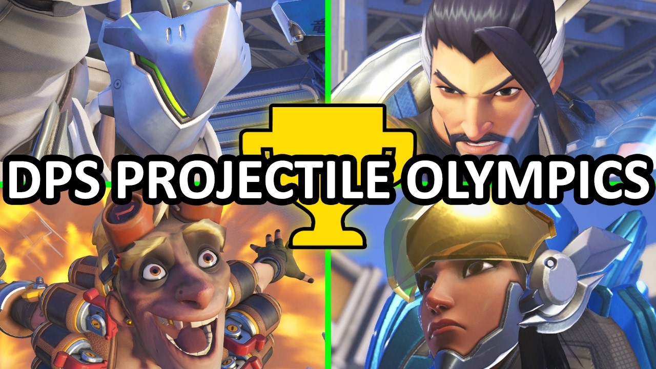 I Hosted The DPS Projectile OLYMPICS in Overwatch