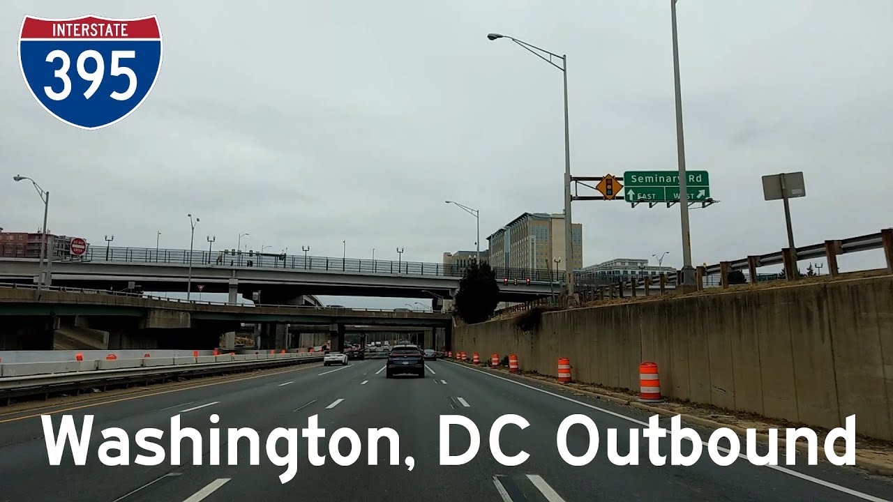 E4-9: Interstate 395, Washington, DC, Outbound