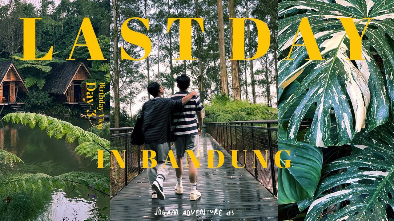 Bandung Last Day ♥ (Dusun Bambu, Water Coaster, Buying Plants, Etc)