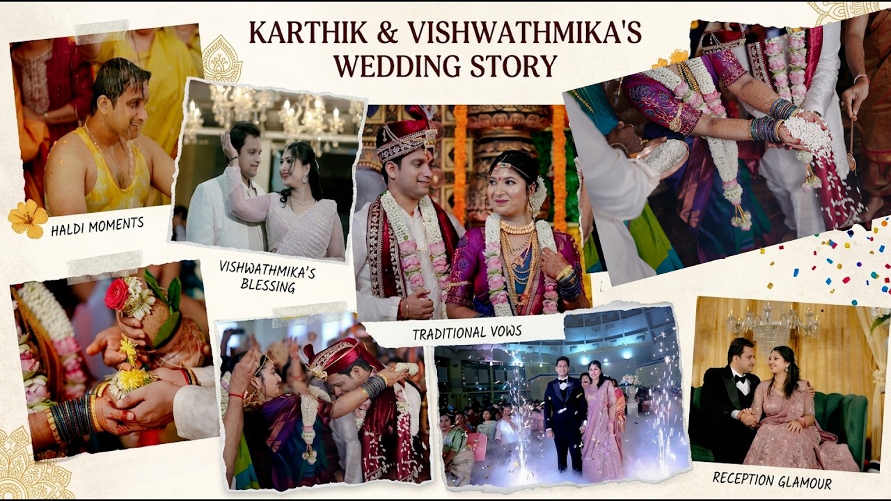 KARTHIK & VISHWATHMIKA || BEST  WEDDING CINEMATIC HIGHLIGHT 2025 || EDITING WORLD UDUPI