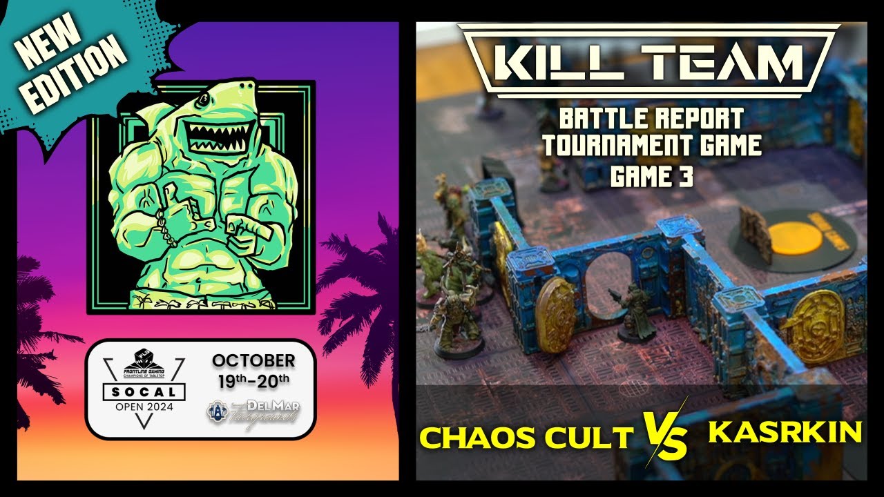 SoCal Open Kill Team Battle Report: Chaos Cult Vs Kasrkin
