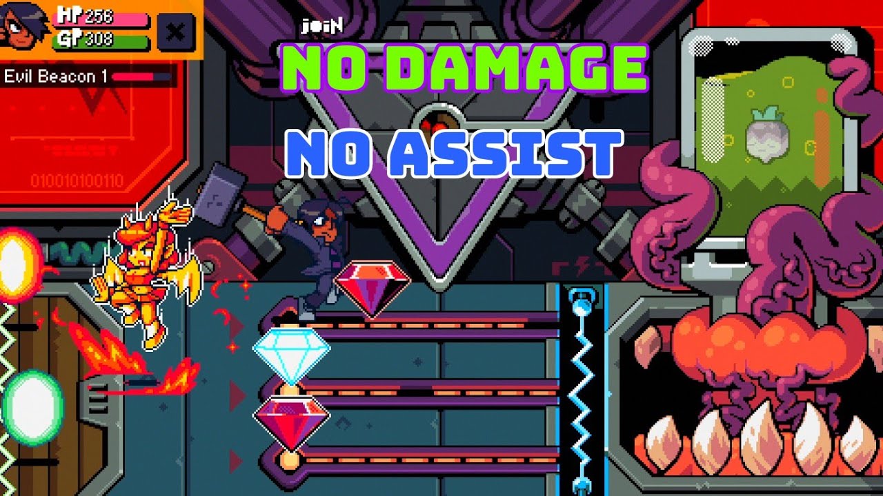 Scott Pilgrim EX - NG+ Fortress No Damage / No Assist (Evil Beacons & Final Boss)