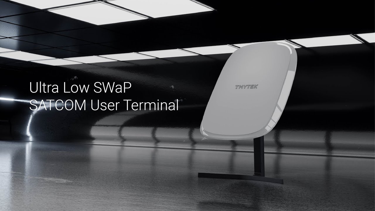 Ultra Low SWaP SATCOM User Terminal | Ground Terminal Electronic Steering Antenna ESA | TMYTEK