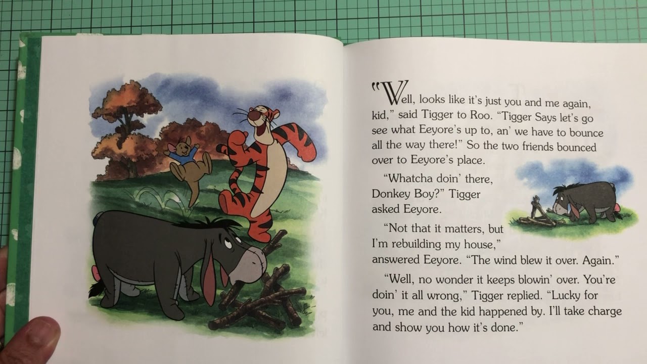 “Tigger Takes Over” storybook reading time here on MiMi’s Fun Time.
