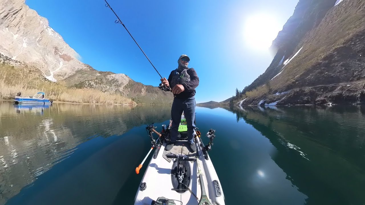 Eastern Sierra Convict Lake May 2024 - How to Jig, HOT Bait & Colors for Trout