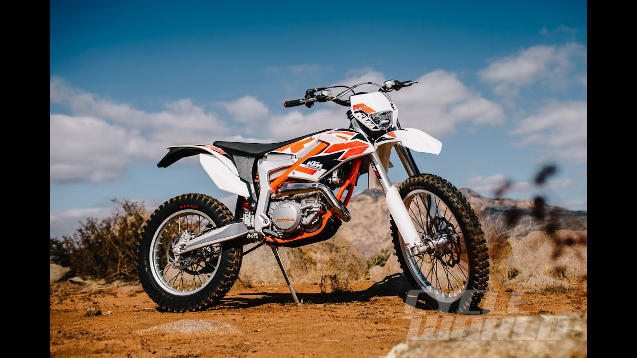 KTM Freeride 250R - We Asked 10 Time AMA Trials Champion Geoff Aaron To Test The New Segment