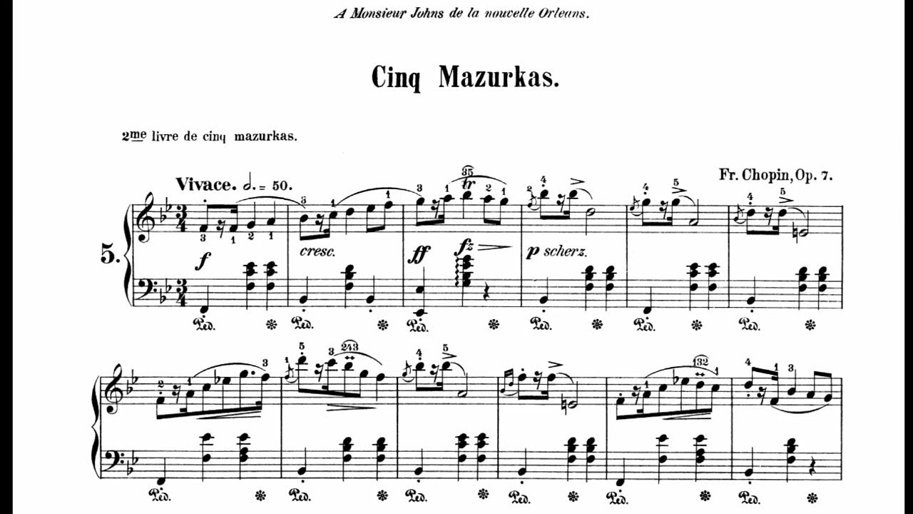 Chopin - Mazurkas Op.7 (Ashkenazy)