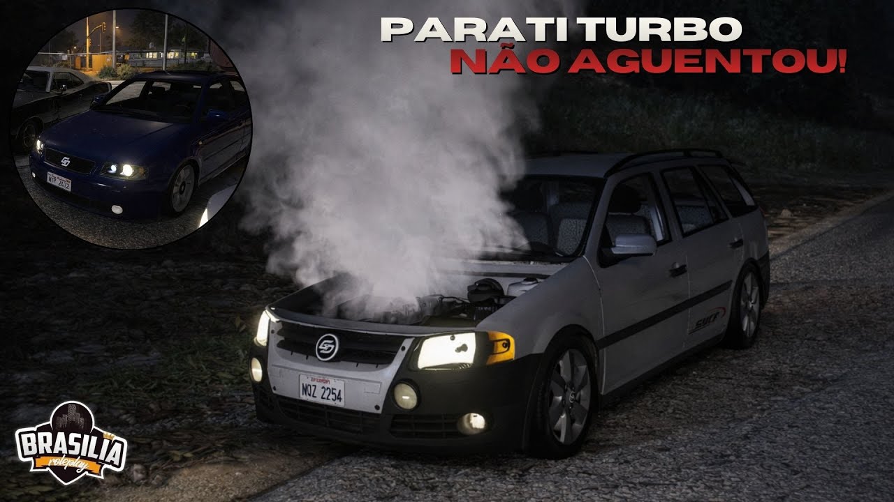 A PARATI TURBO QUEBROU ENQUANTO ACELERAVA COM MEU AUDI A3! Brasília RP 2026 #9