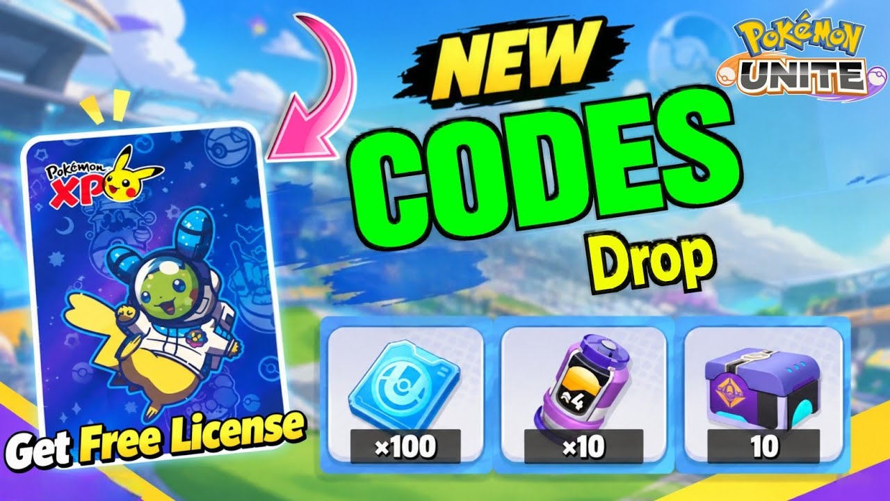 Free License ● Pokemon Unite New Gift Code! Limited Time | New Pokemon Unite Codes 2026