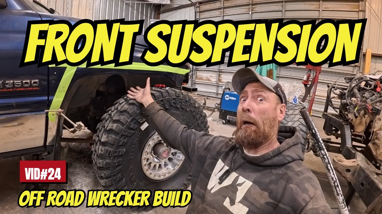 It's Time to Design the Cantilever Suspension Off Road Wrecker Build Vid#24