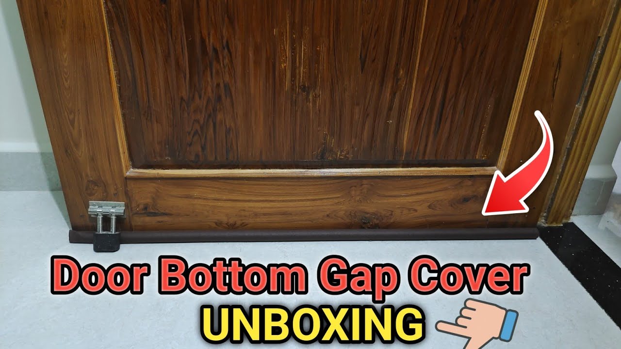 Door Bottom Sealing Guard Strip | Unboxing & Demo | घर के दरवाजे के अंदर अब से कुछ नहीं घुसेगा