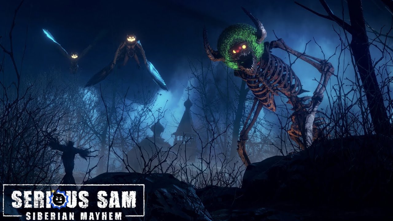 Serious Sam: Siberian Mayhem - Halloween Update - Halloween Enemy Skins | 4K