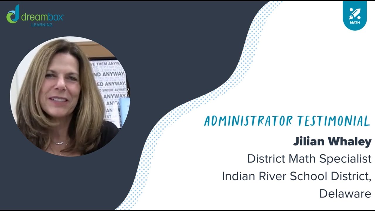 Customer Testimonial: Jilian Whaley - District Math Specialist, DE (Part 1)