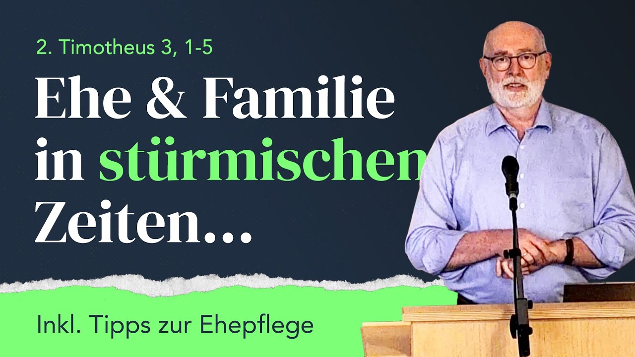 Ehe und Familie in stürmischen Zeiten / Klaus Güntzschel