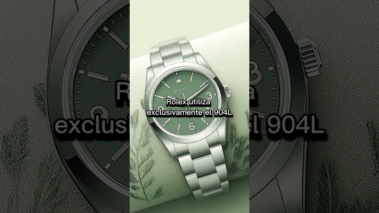 &iquest;SAB&Iacute;AS QUE? la CURIOSIDAD de ROLEX en menos de 60 SEGUNDOS #shorts #viral #rolex #oystersteel
