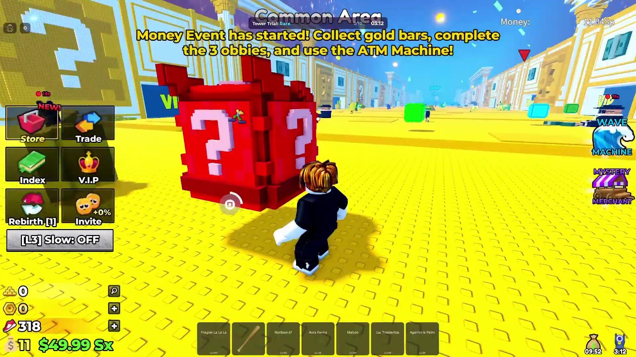 🔴Roblox Tsunami Brainrot stream lets go