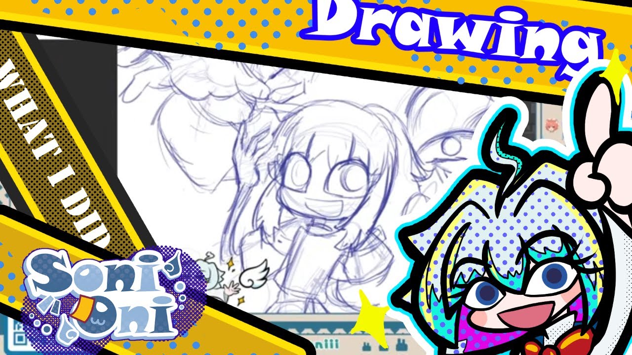 🔴[ SoniOni ] | DRAWING LIVE | 即興畫畫 ｜Art Stream (HK / UK)