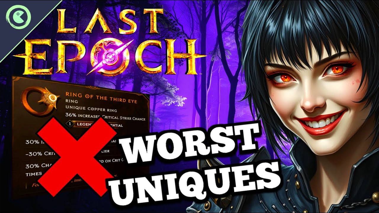 10 ХУДШИХ уникальных предметов в Last Epoch