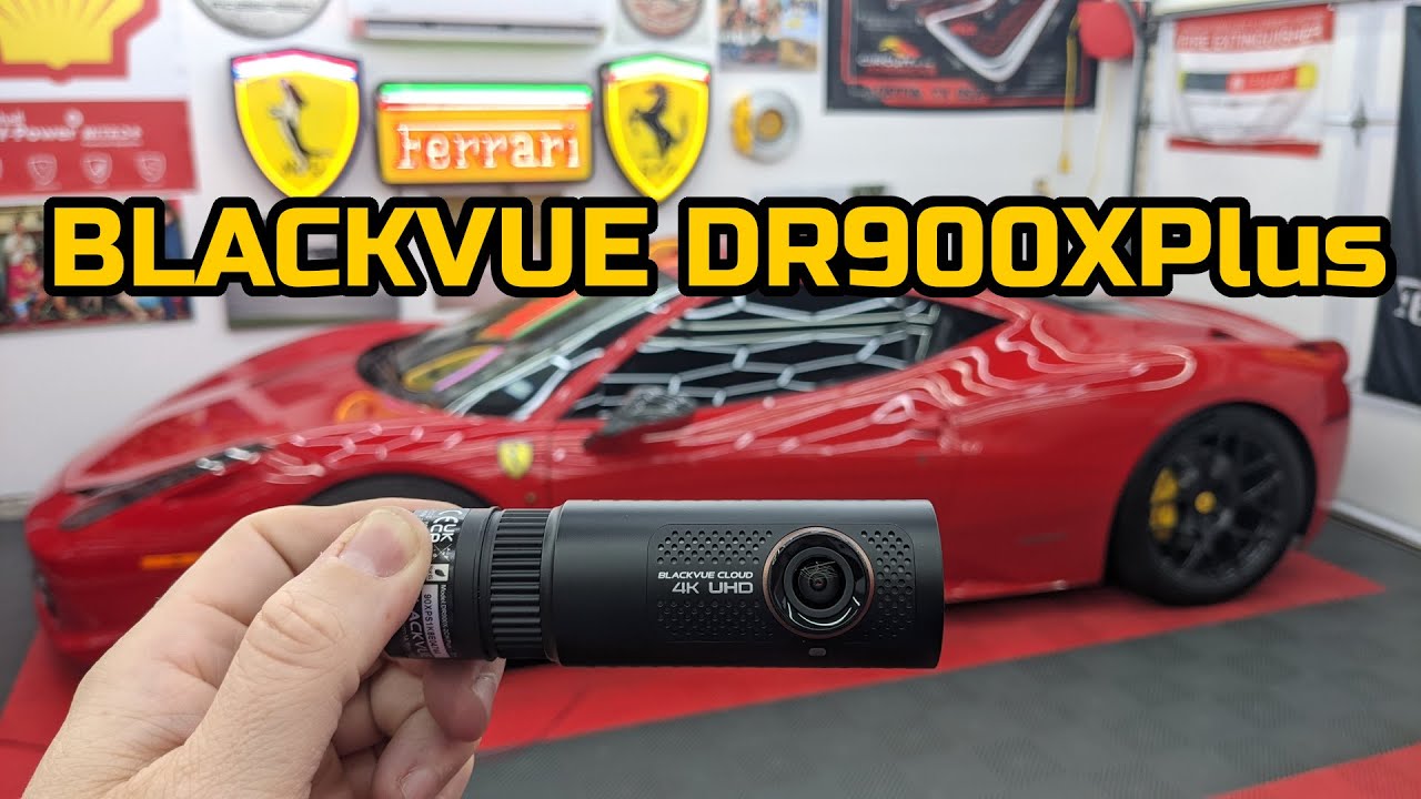Installing the LATEST, GREATEST, & BEST DASH CAM in my FERRARI 458 -  Blackvue DR900X Plus