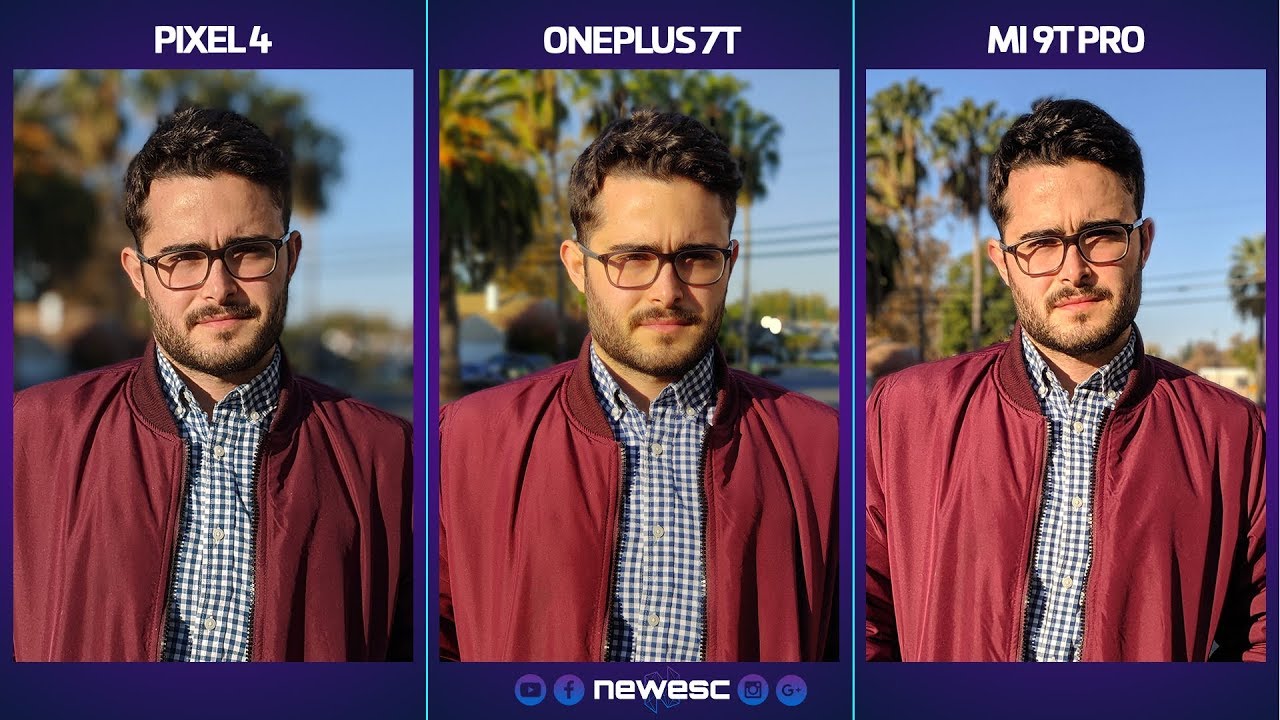 Pixel 4 vs OnePlus 7T vs Mi 9T Pro [Comparativa de Cámara]