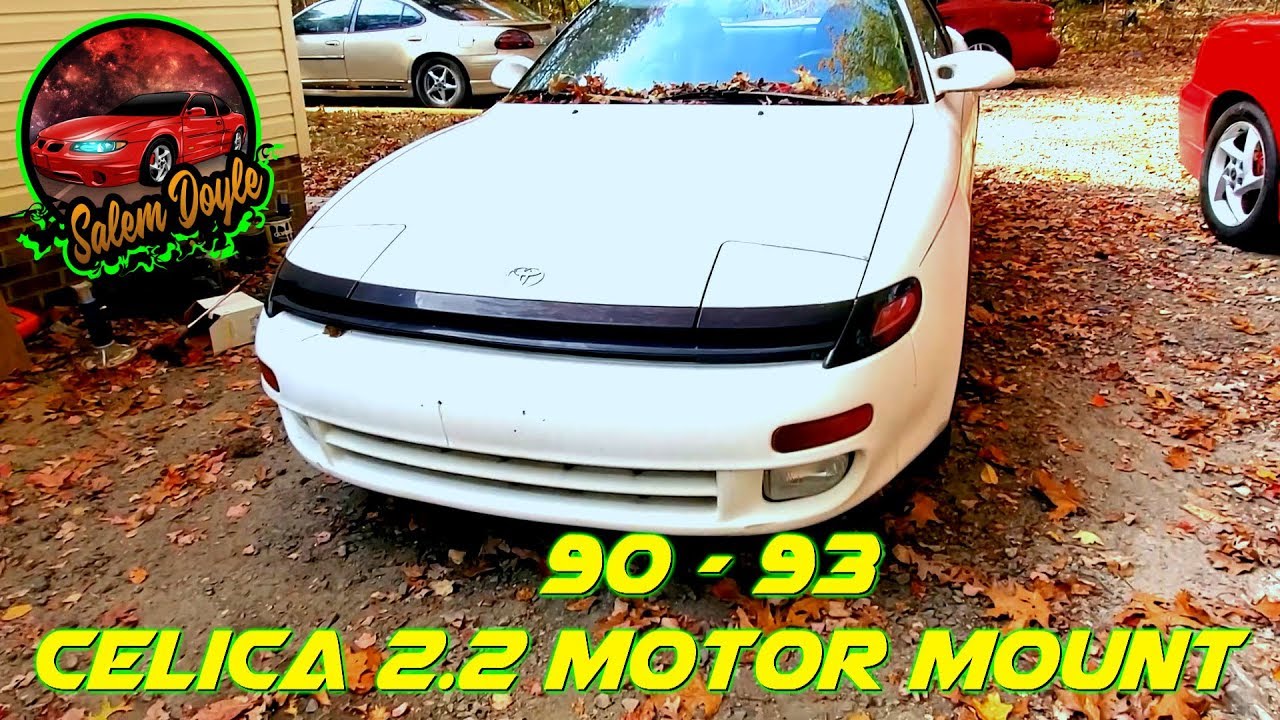 90 - 93 Toyota Celica Front Motor Mount Replacement