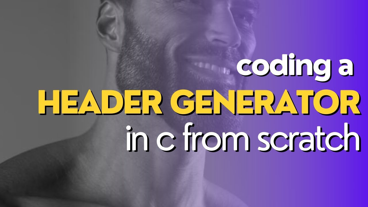 ASMR - Coding a header generator in C