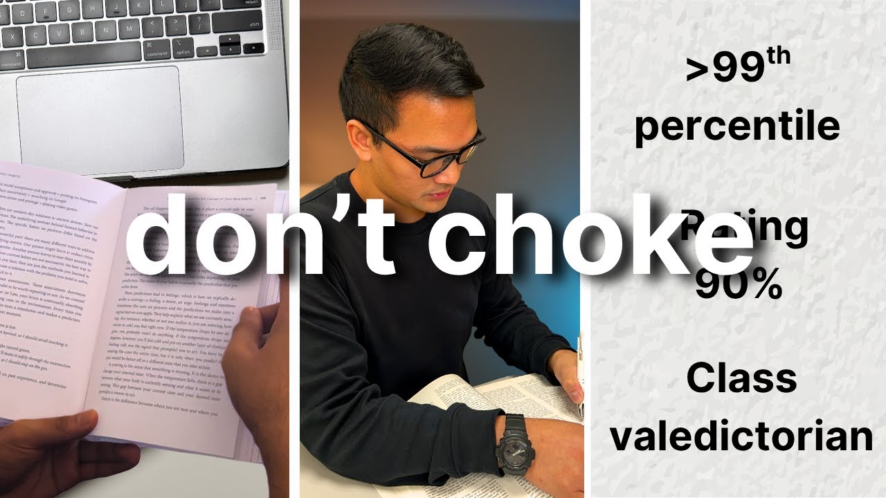 Seriously, please watch this before your next exam