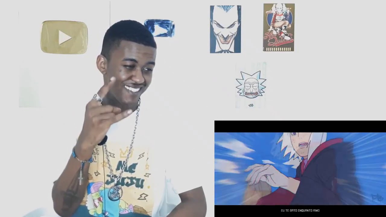 Jhony REACT- TIPO KILLER BEE 🐝 ( Naruto ) - MHRAP | Style Trap | Prod. Sidney Scaccio .