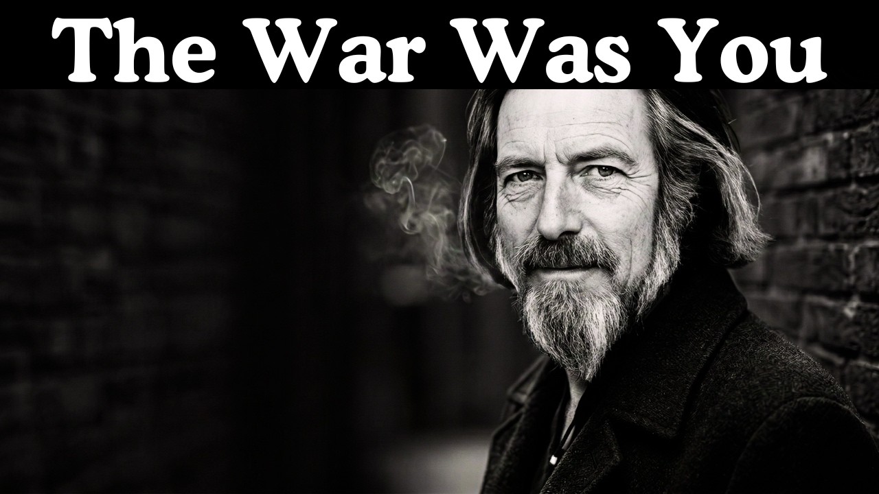 This Alan Watts Lecture Ended My 10-Year War With Myself in 15 Minutes