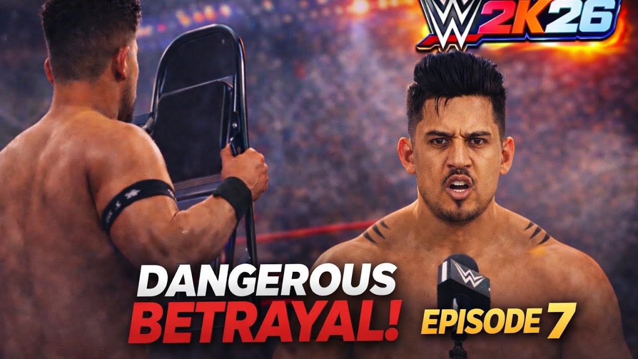 Мой собственный товарищ по команде ПРЕДАЛ меня… Теперь он мой враг | WWE 2K26 MyRise, эпизод 8