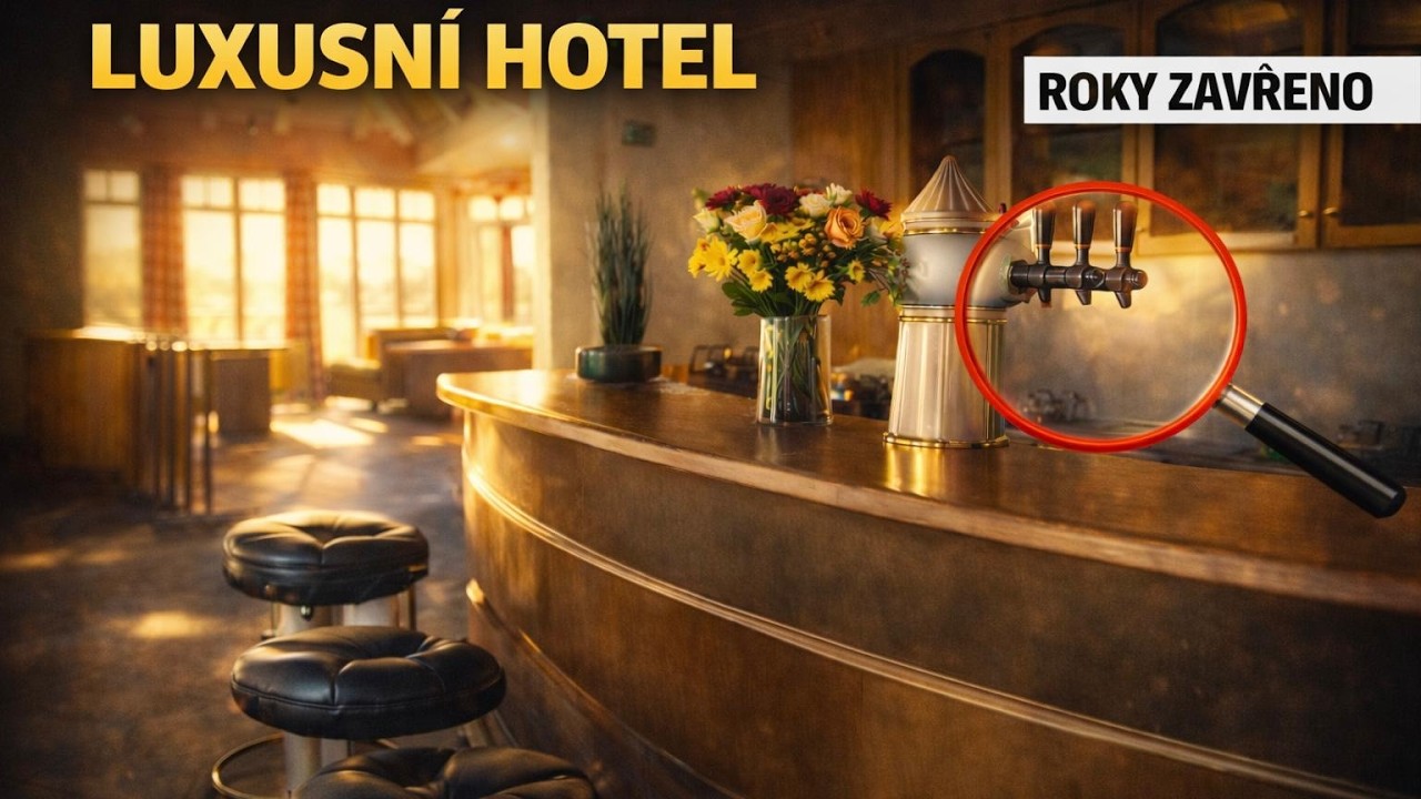 Kdysi luxus, dnes zapomenutý hotel. Hotel roky zavřený | URBEX