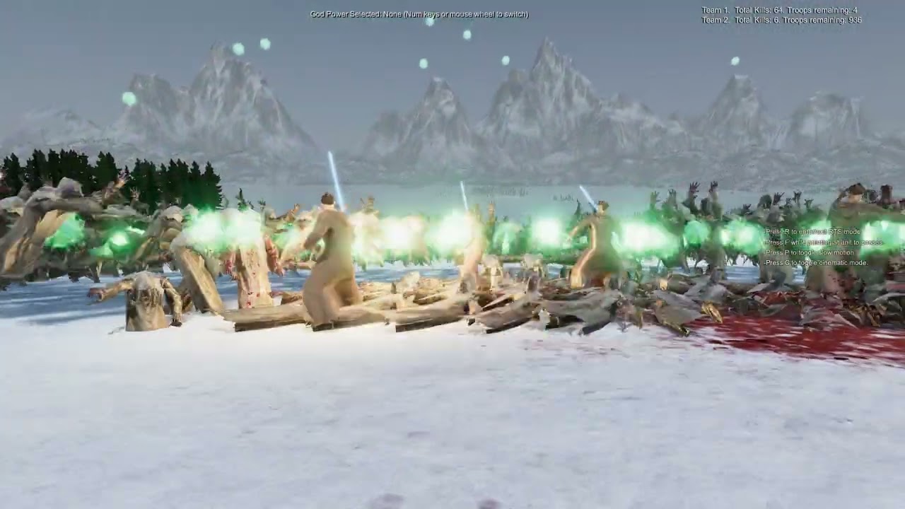 New Units - Ghost Vs Laser Knight - New Viking Winter Map - UEBS2 - Ultimate Epic Battle Simulator 2