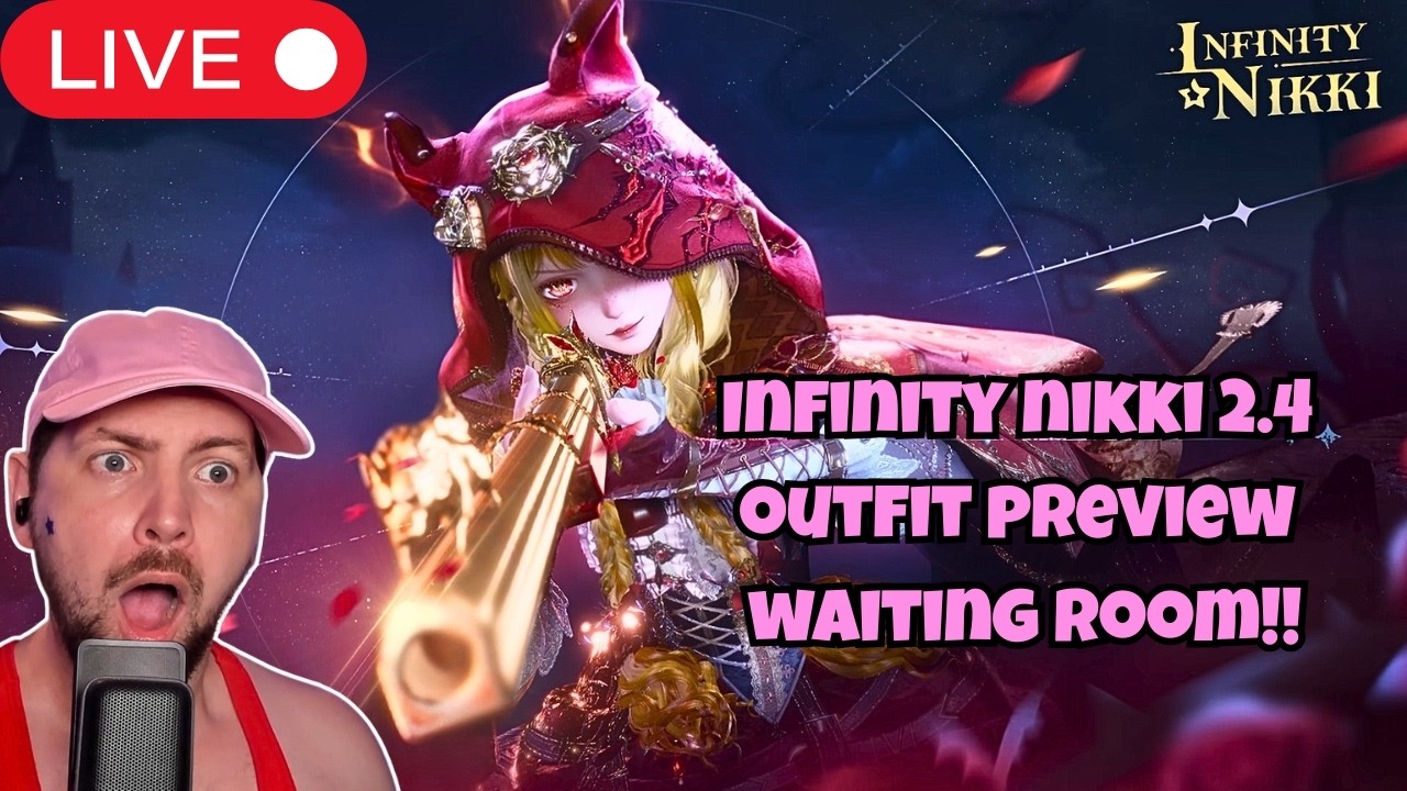 INFINITY NIKKI 2.4 OUTFIT PREVIEW WAITING ROOM!! #InfinityNikki #uncrownedheart