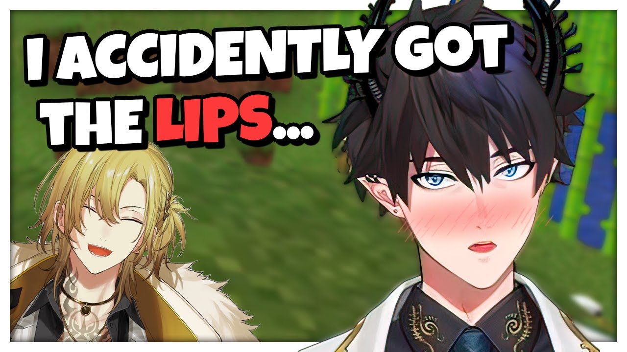 Ren zotto kissed Luca on the lips