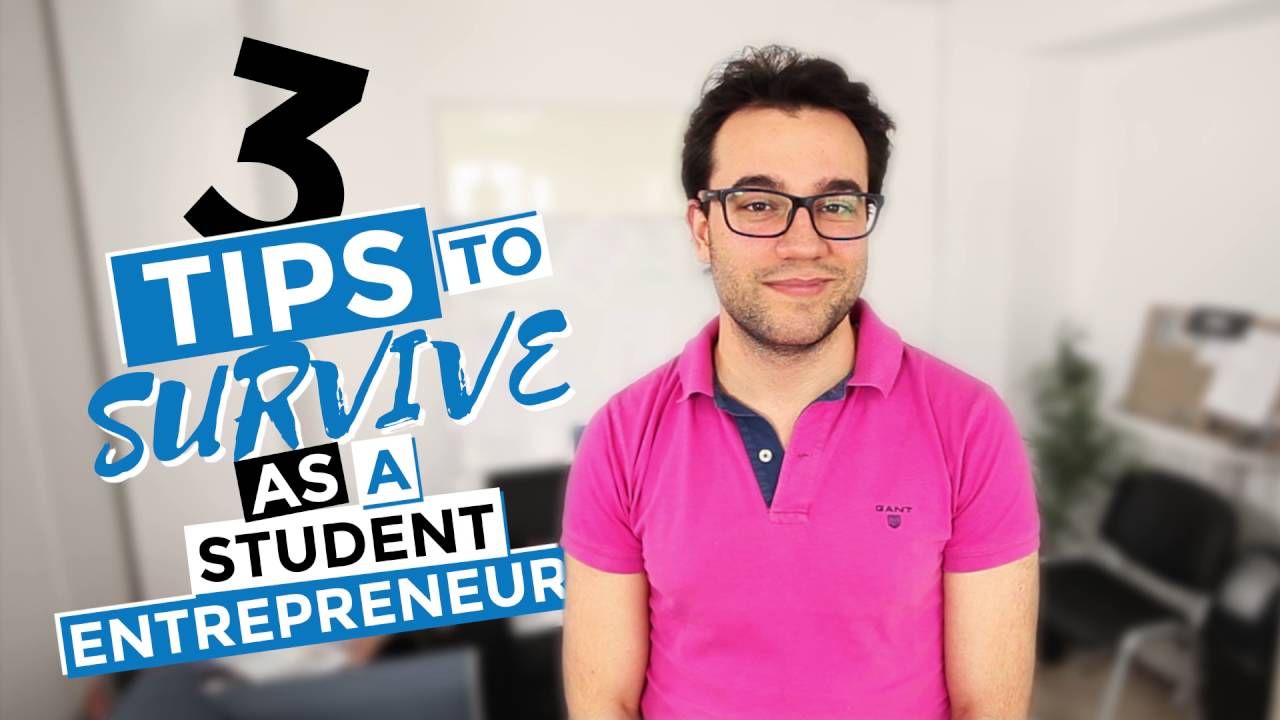 Survival tips for international students:  Student entrepreneur