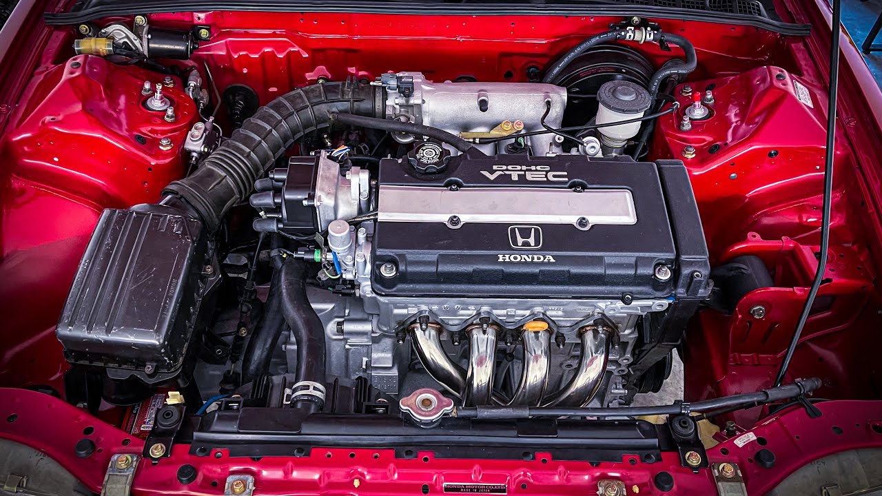 B16 SWAP IN DA INTEGRA!