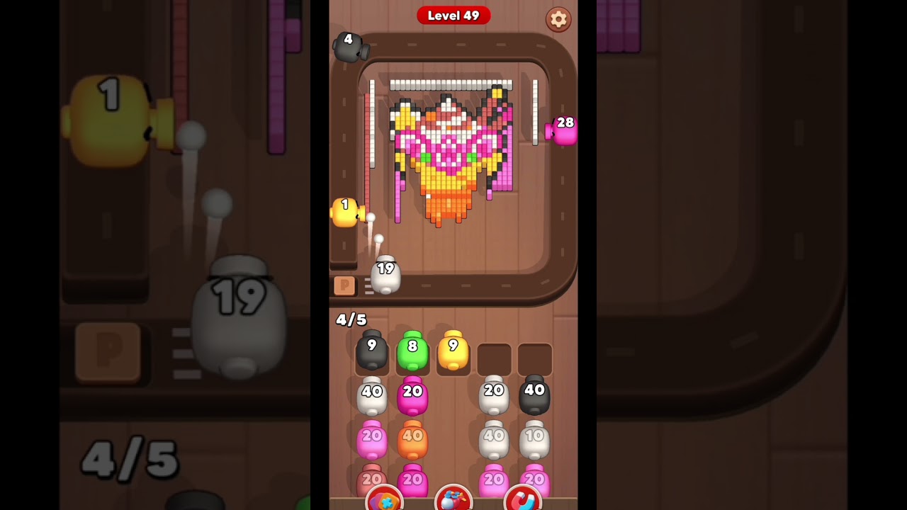 Blaze Shooter SUPER HARD Level 49 walkthrough and solution.#blazeshooter ​​​​#ShooterGames​​​​