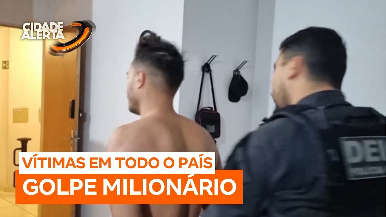 Operação policial prende três pessoas por golpe milionário de falso investimento