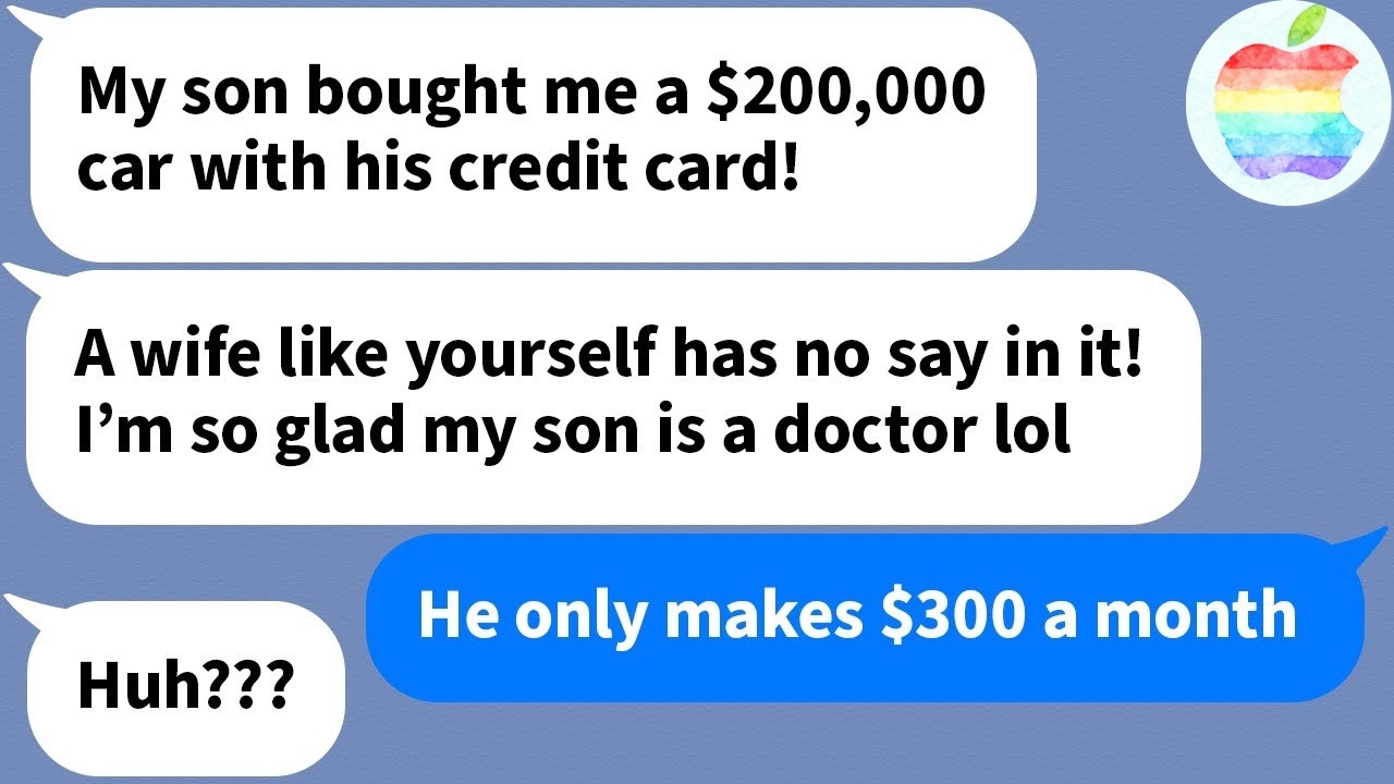 【Apple】My Mother-in-Law Bragged Her Son Bought Her a $200,000 Car — The Truth Shocked Everyone