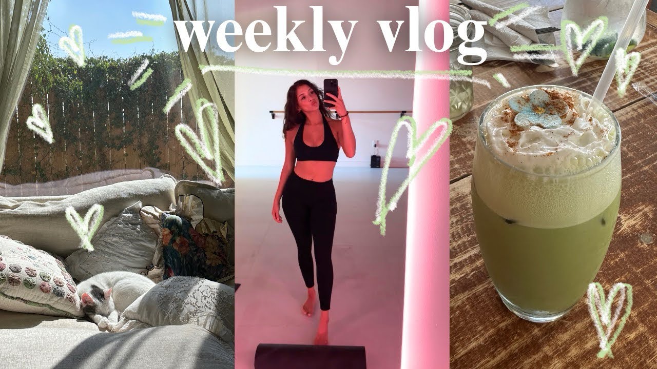 weekly vlog! chelsea’s birthday, alice in wonderland workout event, & brunch 🧸 